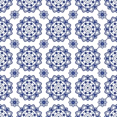 seamless pattern with flowers