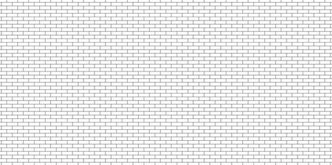 Brick wall background. Kitchen backsplash. Toilet, White brick wall vector background.
