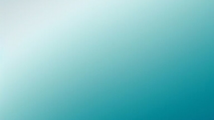Obraz premium Abstract gradient turquoise blue teal white colored blurred back 