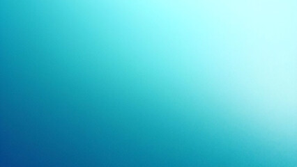 Obraz premium Abstract gradient turquoise blue teal white colored blurred back 