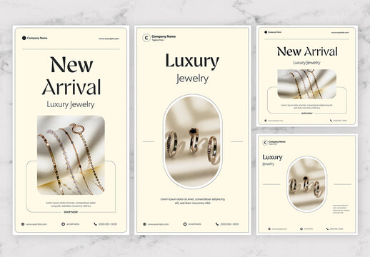 Beige And White Modern Clean Story & Post 