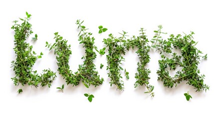 Obraz premium Personalized postcard perfect for decor created in Thyme Typography.