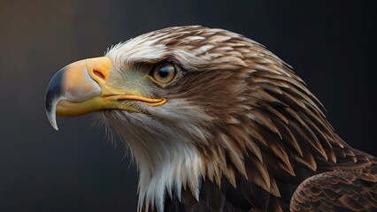 Obraz premium close-up of an eagle's head