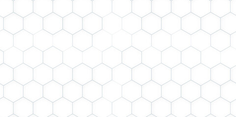 Fototapeta premium Grid seamless pattern. Hexagonal graphic design. Abstract background with hexagons and geometric pattern in honeycombs design in illustration . 