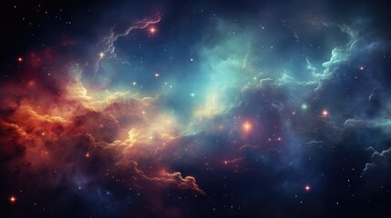 beautiful space, galaxy background