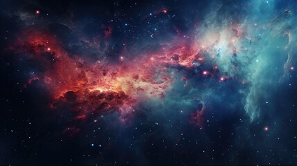 beautiful space, galaxy background