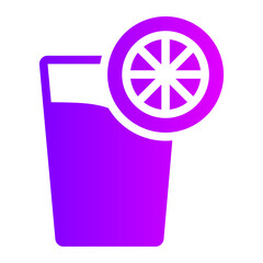 lemonade gradient icon