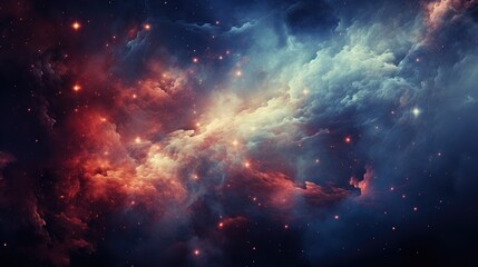 Fototapeta premium beautiful space, galaxy background