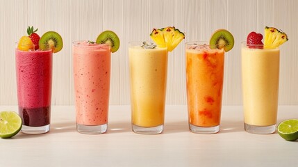 Fototapeta premium juice in glass