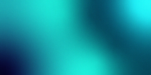 teal green  dark blue grainy color gradient background .Blue green grainy color gradient background teal turquoise glowing noise texture poster backdrop design copy space. Best design for your ad, 