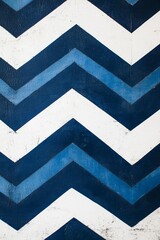 ジグザグシェブロンパターンの白黒デザインの縦画像