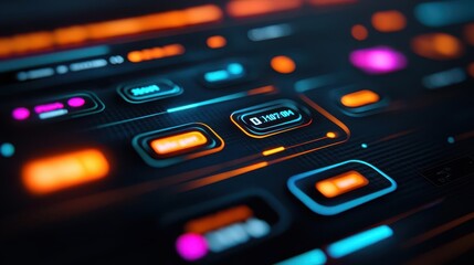 A 3D user interface with search filters hovering in space, allowing users to refine their search, symbolizing customization
