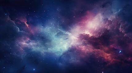 Obraz premium beautiful space, galaxy background