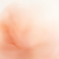 Fototapeta premium Abstract solid peach watercolor splash background