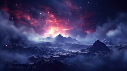 beautiful space, galaxy background