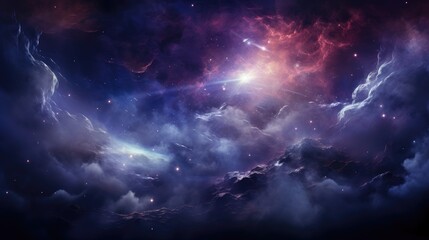 beautiful space, galaxy background