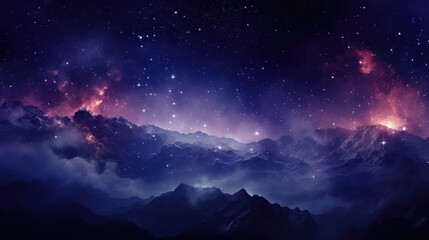 beautiful space, galaxy background