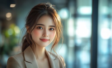 Fototapeta premium portrait of a woman