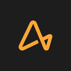 infinity symbol icon. Simple flat vector design element.