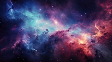 beautiful space, galaxy background