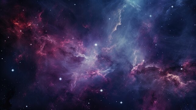 beautiful space, galaxy background