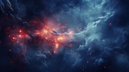 Fototapeta premium beautiful space, galaxy background