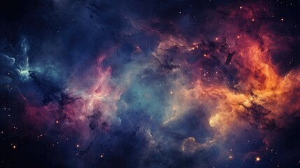 Fototapeta premium beautiful space, galaxy background