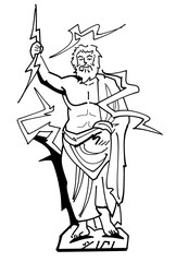 ギリシャ神話の神-ゼウス