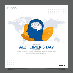Alzheimer's Day, observed on September 21st, raises awareness about Alzheimer's disease and dementia.