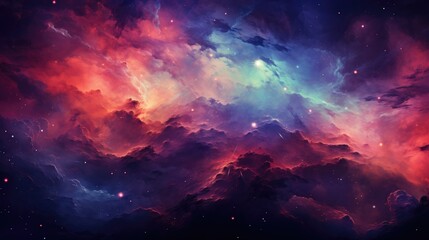 beautiful space, galaxy background