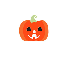 Halloween Pumpkin Illustration