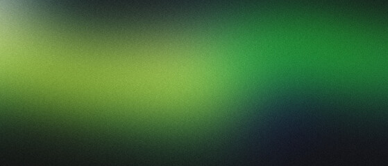 Green gradient background grainy glowing blue light on dark backdrop noise texture effect banner header design
