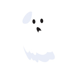 Halloween Cute Ghost Illustration