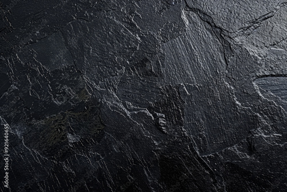 Poster sharp focus black slate background for text and design