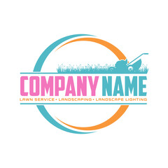 Lawn Care Service Logo Design