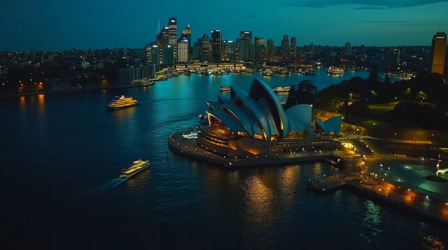 Sydney Opera House at Twilight