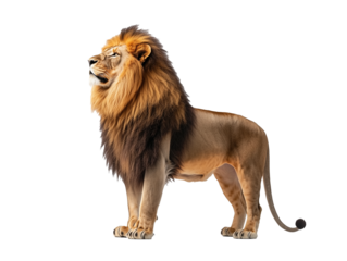lion isolated PNG