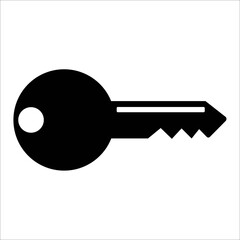 golden key isolated on white