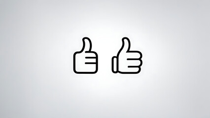 Obraz premium Smiley face surrounded by positive symbols, thumbs-up gestures, stars, and happy emoticons Feedback rating and customer satisfaction, positive experiences and reviews. ai