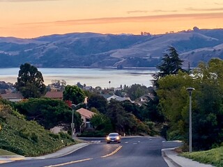 road in Benicia California 