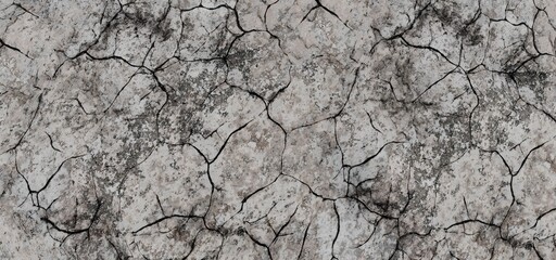 Cracked Earth Texture Background