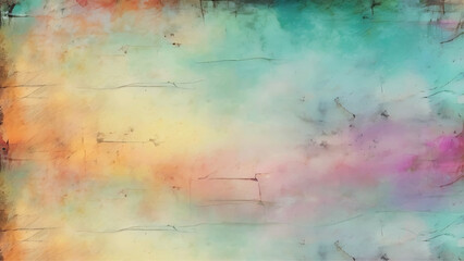 Fototapeta premium Abstract colorful oil painting on canvas texture vector. Backdrop brush stroke abstract effect.