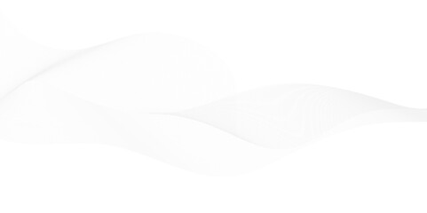 Abstract wavy stripes on a white background isolated. Creative art. Elements of design. A wave of many gray lines.