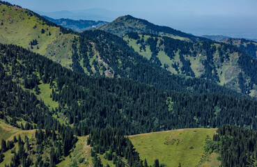 Fototapeta premium mountains in the mountains