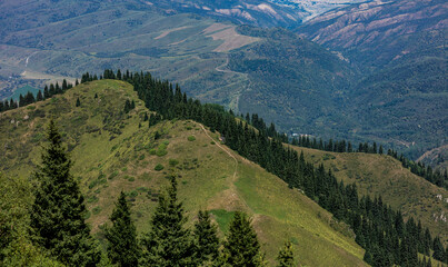 landscape in the mountains