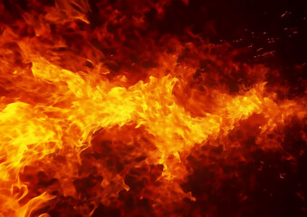 Fototapeta premium fiery explosion background