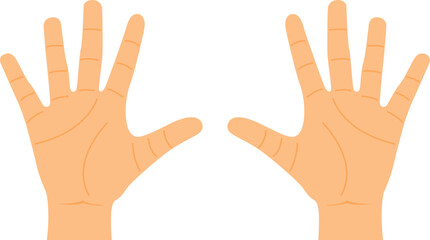 Ten Fingers Hand Gesture 