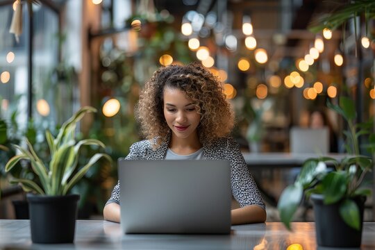 A smart user multitasking on a sleek laptop in a m  508 woman, laptop, computer, business, park, internet, people, beauty, outdoors, student, technology, grass, notebook, smiling, nature, businesswoma