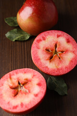 Red apples, concept of fresh and healthy food