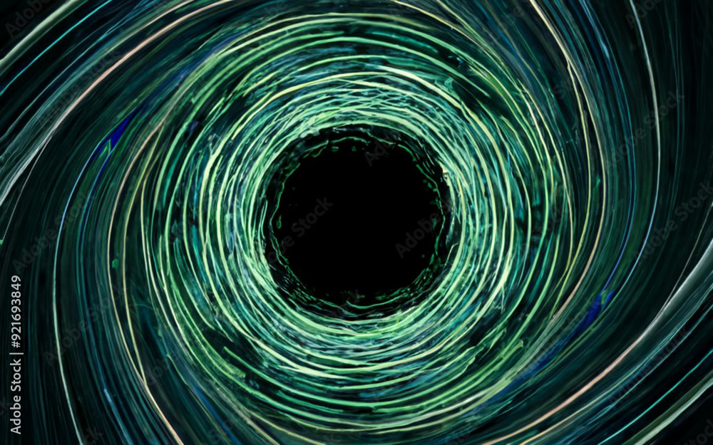 Poster create a mesmerizing abstract composition of elongated, ethereal green lines, pulsating with lumines